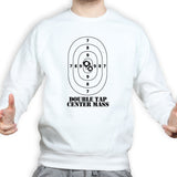 Double Tap & Center Mass Sweatshirt Style001