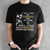 Dr Seuss I Will Love My Arsenal FC Here Or There I Will Love My Arsenal FC Everywhere Shirt
