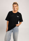 Dr. Moose Antlers Black T-Shirt