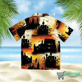 Dracula hotel transylvania summer hawaiian shirt