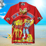 Duff Beer Bachelor Party Hawaiian Shirt