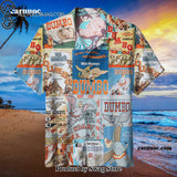 Dumbo collage Honeymoon Hawaiian Shirt