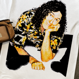 WEIRD AL 'EAT IT' HEAVYWEIGHT WHITE T-SHIRT
