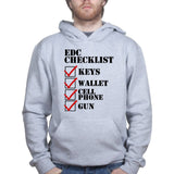 EDC Checklist Hoodie