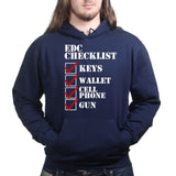 EDC Checklist Hoodie Style001