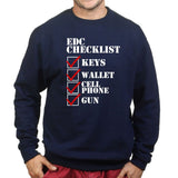 EDC Checklist Sweatshirt