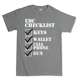 EDC Checklist Men's T-shirt