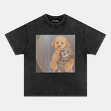 EMBRACING DOG TEE Style001