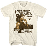 Escape From New York - Better Hope - Short Sleeve - Adult - T-Shirt