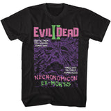 Evil Dead - Ex Mortis - American Classics - Solid Black Adult Short Sleeve T-Shirt