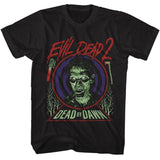 Evil Dead - Evil Ash - American Classics - Solid Black Adult Short Sleeve T-Shirt