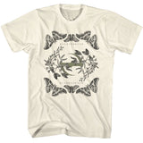 Evanescence - Butterfly E - American Classics - Solid Off-White Adult Short Sleeve T-Shirt