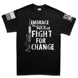 Embrace The Suck Men's T-shirt Style001