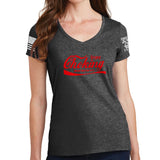 Ladies Enjoy Choking V-Neck T-shirt