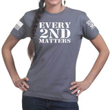 Every 2nd Matters Ladies T-shirt Style001