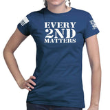 Every 2nd Matters Ladies T-shirt Style001