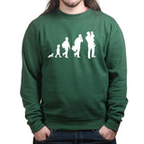 Evolution of Dad Sweatshirt