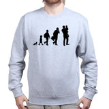 Evolution of Dad Sweatshirt