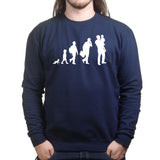Evolution of Dad Sweatshirt