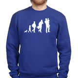 Evolution of Dad Sweatshirt