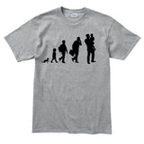 Evolution of Dad Men's T-shirt