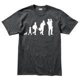 Evolution of Dad Men's T-shirt
