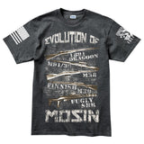 Evolution of Mosin Men's T-shirt