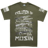 Evolution of Mosin Men's T-shirt