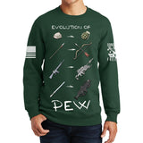 Evolution of Pew Sweatshirt