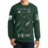 Evolution of Pew Sweatshirt Style001
