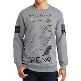 Evolution of Pew Sweatshirt
