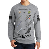 Evolution of Pew Sweatshirt Style001