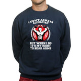 Exercise Your Right To Bear Arms Sweatshirt Style001
