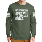 Extroverted Long Sleeve T-shirt Style001
