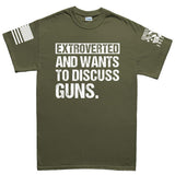 Mens Extroverted T-shirt Style001
