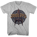 Flash Gordon - Halftone - Short Sleeve - Heather - Adult - T-Shirt