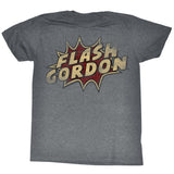 Flash Gordon - Dots - Short Sleeve - Heather - Adult - T-Shirt