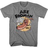 Ferris Beuller's Day Off - Abe Froman - Short Sleeve - Heather - Adult - T-Shirt