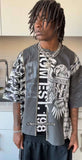 â˜… LIMITED â˜… NENIOM 6 CHOICE UNEVEN SHIRT STREETWEAR Y2K