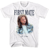 Forrest Gump - First Mate - American Classics - Solid White Adult Short Sleeve T-Shirt