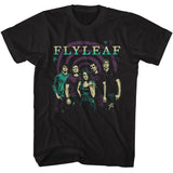 Fly Leaf - Group Photo - American Classics - Solid Black Adult Short Sleeve T-Shirt