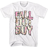 Fall Out Boy - Neapolitan Logo - Short Sleeve - Adult - T-Shirt