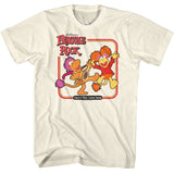Fraggle Rock - Dance Squares - American Classics - Solid Off-White Adult Short Sleeve T-Shirt