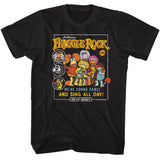 Fraggle Rock - Comic Cover Style - American Classics - Solid Black Adult Short Sleeve T-Shirt