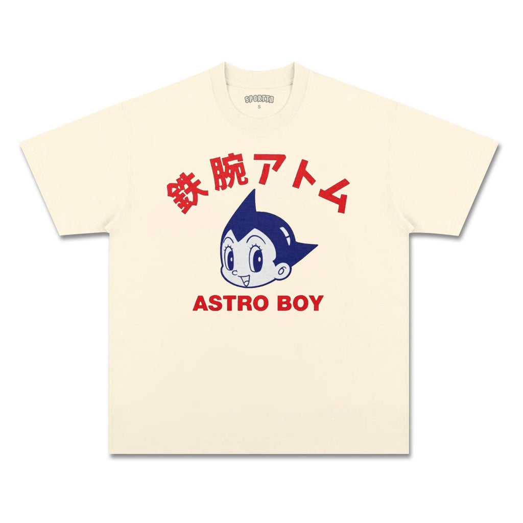 UNISEX ANIME INSPIRED VINTAGE TEEä¸¨ASTRO BOY-[FRONT]