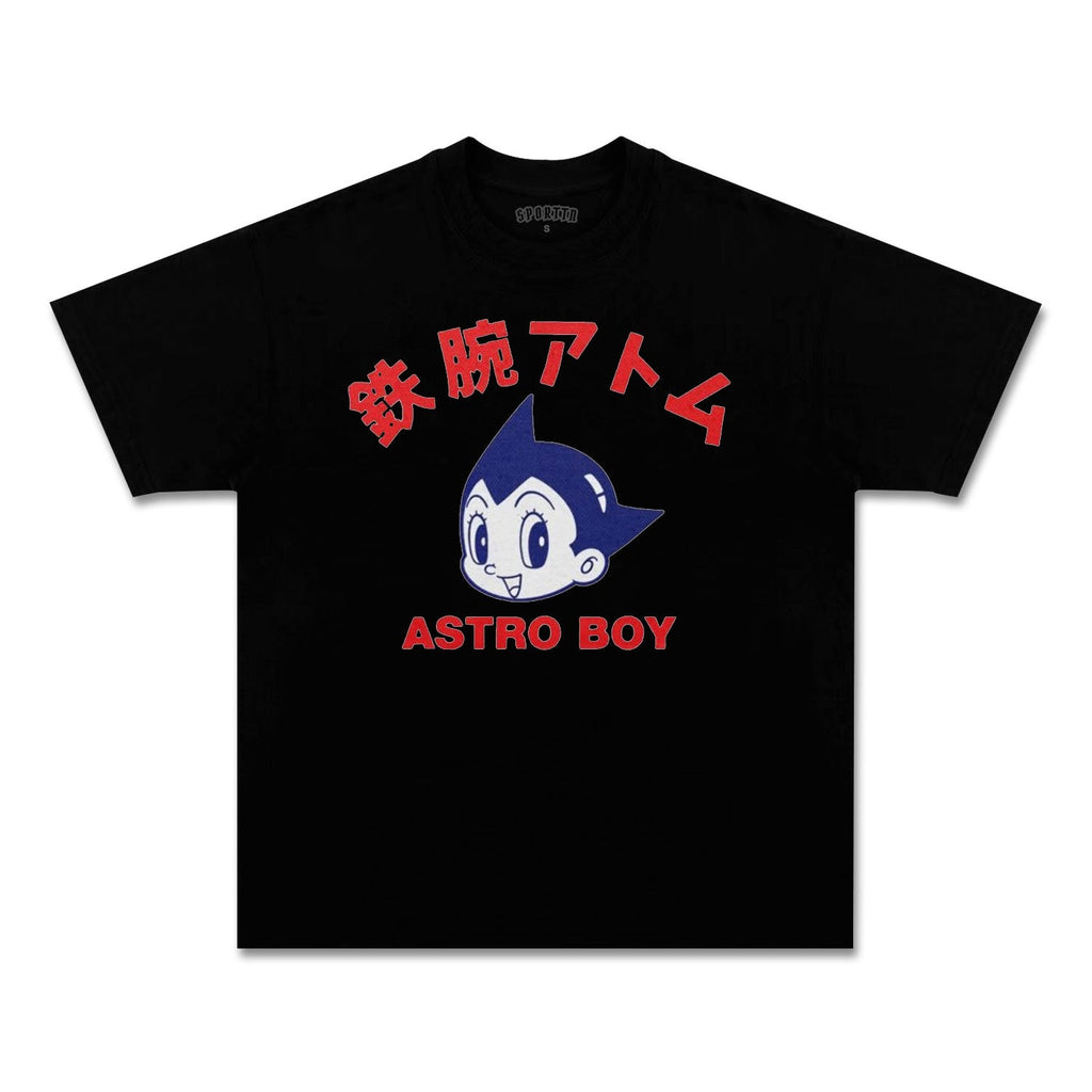UNISEX ANIME INSPIRED VINTAGE TEEä¸¨ASTRO BOY-[FRONT]