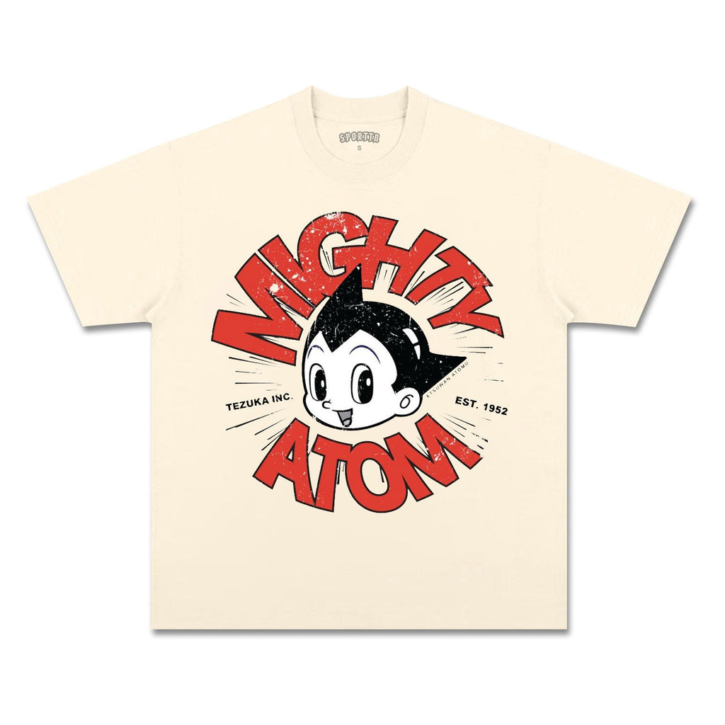 UNISEX ANIME INSPIRED VINTAGE TEEä¸¨ASTRO BOY-[FRONT] Style001