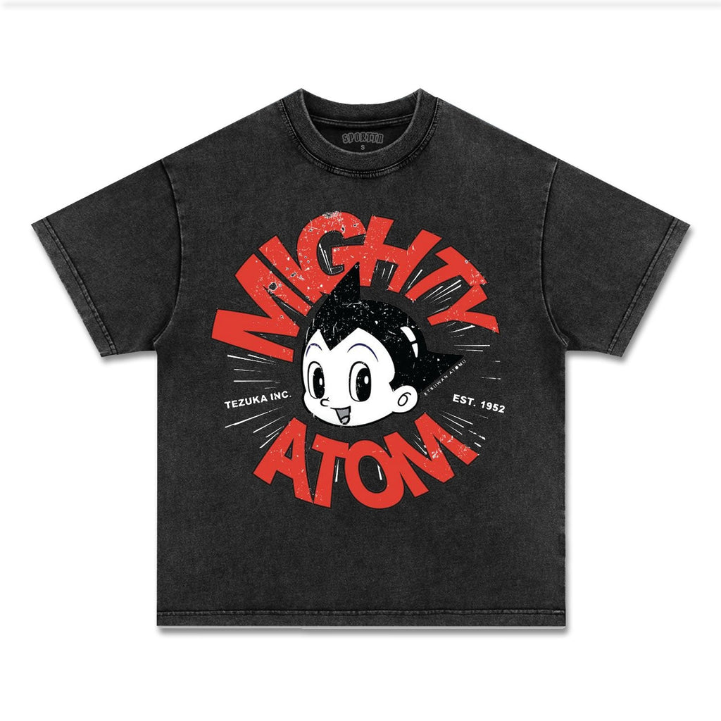 UNISEX ANIME INSPIRED VINTAGE TEEä¸¨ASTRO BOY-[FRONT] Style001
