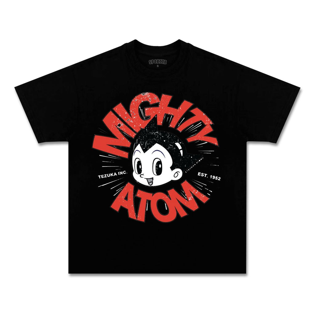 UNISEX ANIME INSPIRED VINTAGE TEEä¸¨ASTRO BOY-[FRONT] Style001