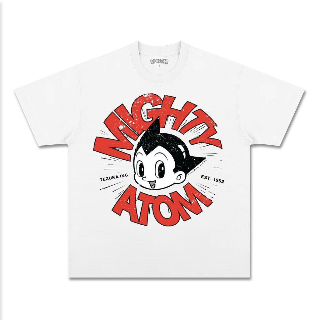 UNISEX ANIME INSPIRED VINTAGE TEEä¸¨ASTRO BOY-[FRONT] Style001